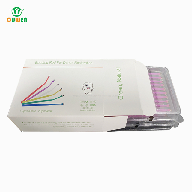 OUWEN Disposable Adhesive Tip dentaire Recharge de liaison à la recharge Micro APPLICATEUR AVEC APPORT