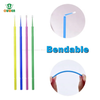 Ouwen vente chaude fabrication N-4 Extra fin jetable micro-applicateur dentaire esthétique micro-brosse outils