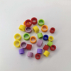 Cercle d'identification multicolore en option 100 pièces/boîte, marque d'appareil de Distinction claire, appareil dentaire et buccal