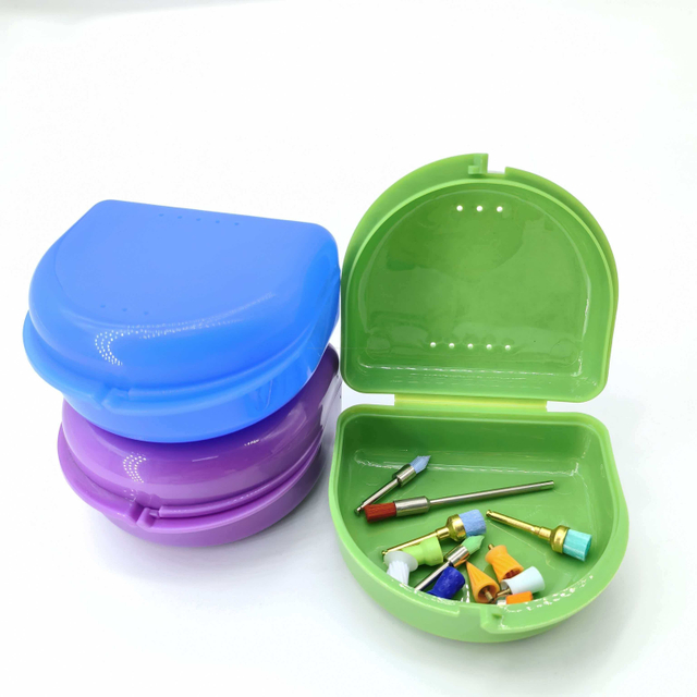 Boîte dentaire faite sur commande de dent de cas de couleur faite sur commande d'ODM d'OEM avec l'arrêtoir de trou