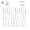 OUWEN Fabrication Full Plastic Transparent Tube Colorful Core N-1 Disposable Dentaire 3 voies