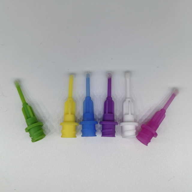 Aiguille applicatrice de flocage, poignée ergonomique stable, opération facile, traitement buccal, rinçage dentaire