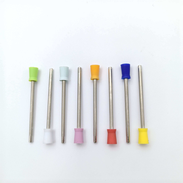 Outil de polissage dentaire de qualité médicale certifié CE, tasse de polissage à poignée droite HP