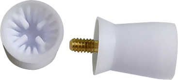Tasse de prophy jetable plate pour un usage quotidien