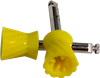 Tasse de prophy à vie jaune pour élimination des taches