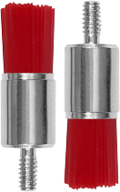 Brosse de prophy non disposable avec poignée métallique pour un usage quotidien