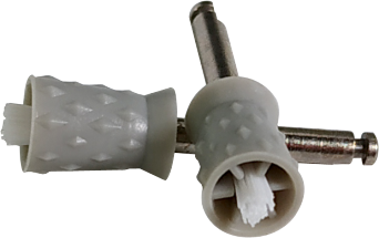 Tasse de prophy de dentiste blanc