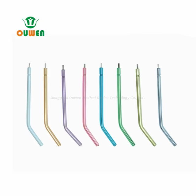 OUWEN Fabrication en acier inoxydable noyau dentaire Disposable Air Air Water Senringe Factory Wholesale