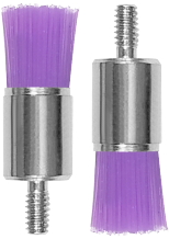 Brosse de prophy de prophétille jaune pour la zone dentaire