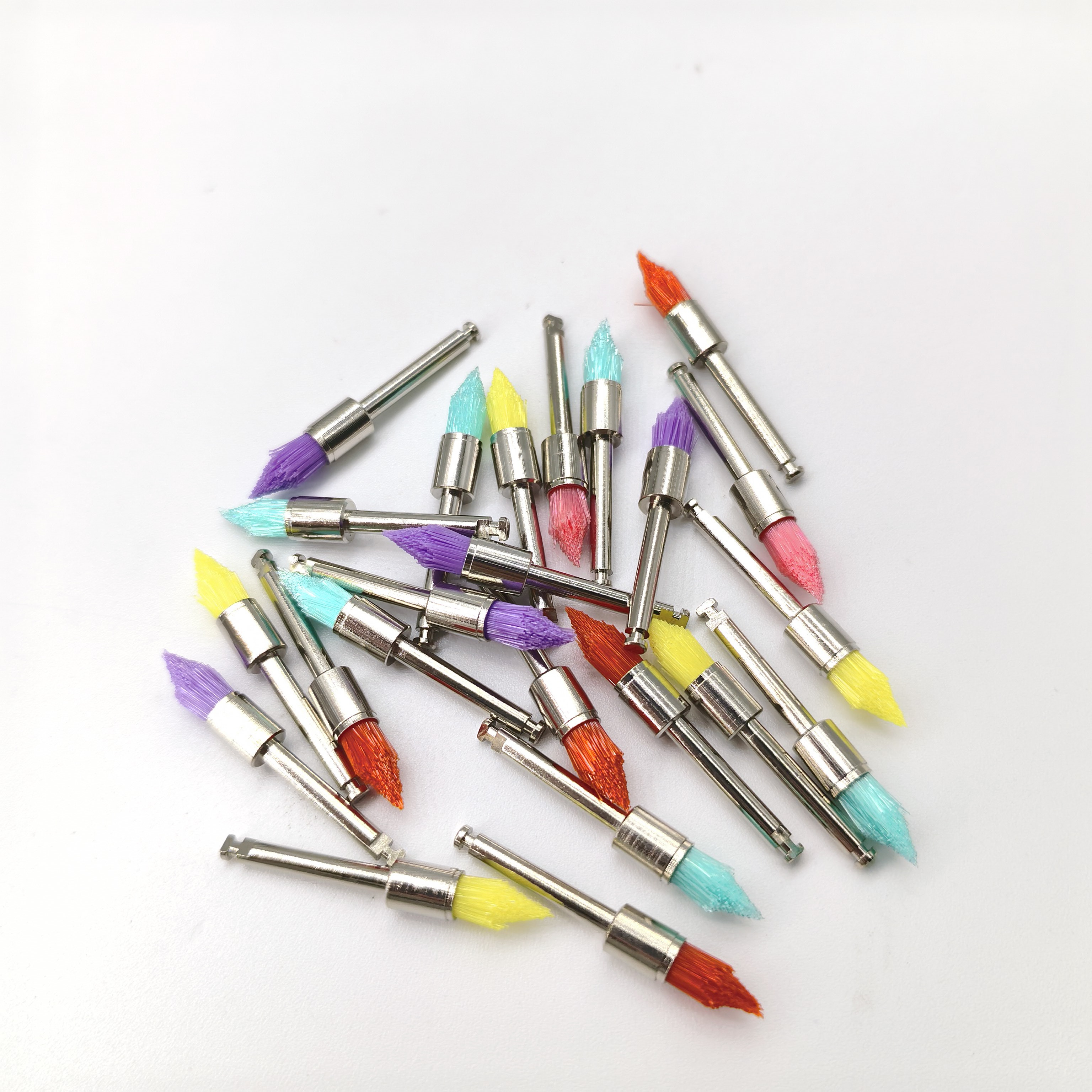 Ouwen Multicolore en Option 100 pièces/boîte Couleur codée Type de Verrouillage Pratique Brosse conique