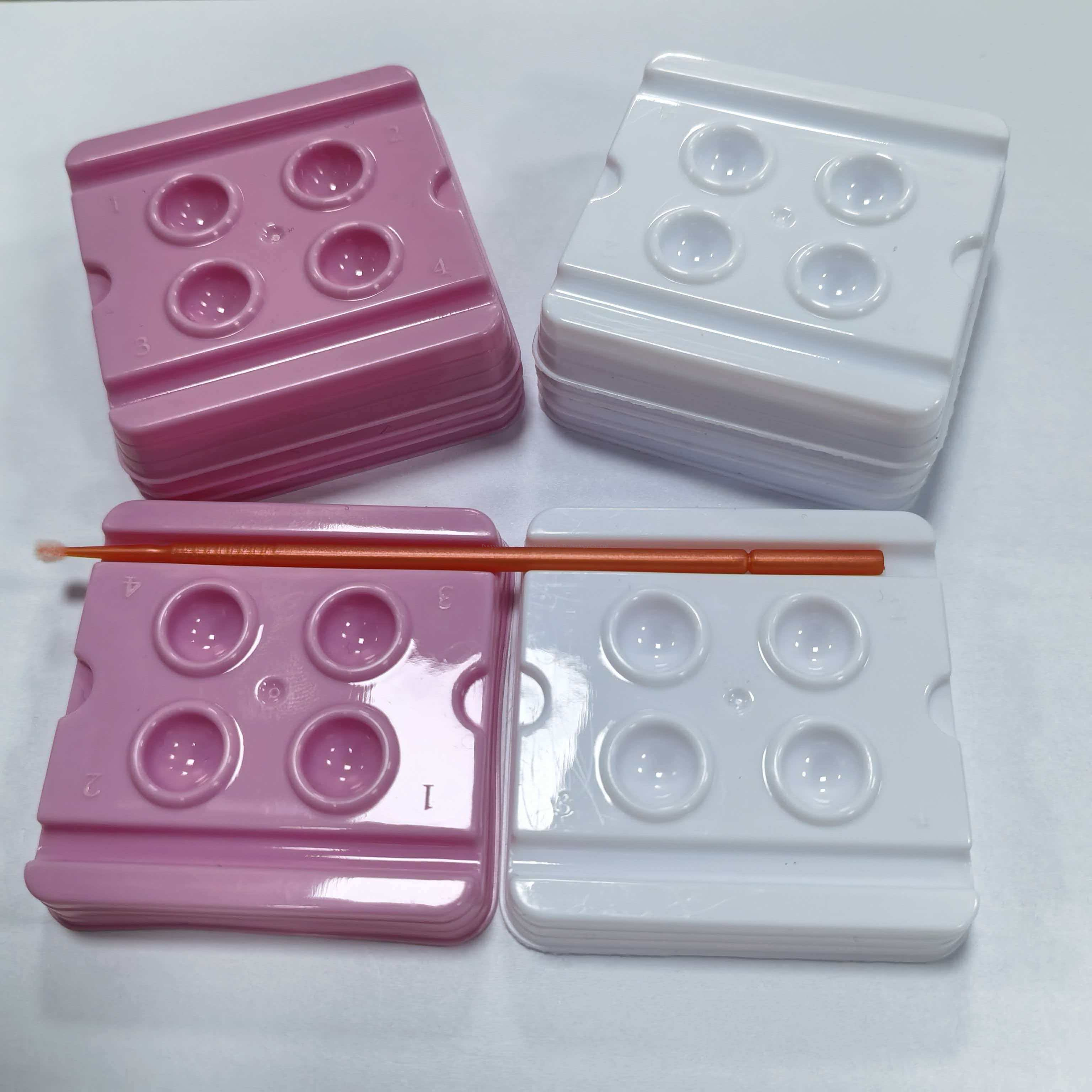 Ouwen Récipient de mélange Multifonctionnel Efficace pour Plat de mélange jetable Dappen de Clinique