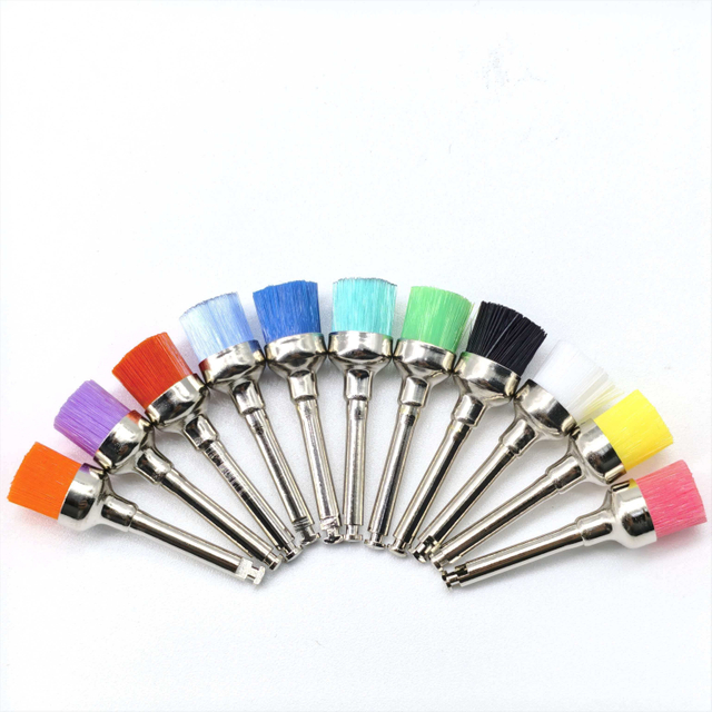 Brosse de tasse de type loquet de nettoyage de dents de qualité clinique OEM ODM en gros en vrac