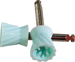 Tasse de prophy à vie jaune pour élimination des taches