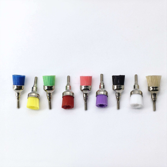 Tasse de polissage dentaire confortable et sûre, nouveau Design, brosse à tasse de Type fil, vente en gros