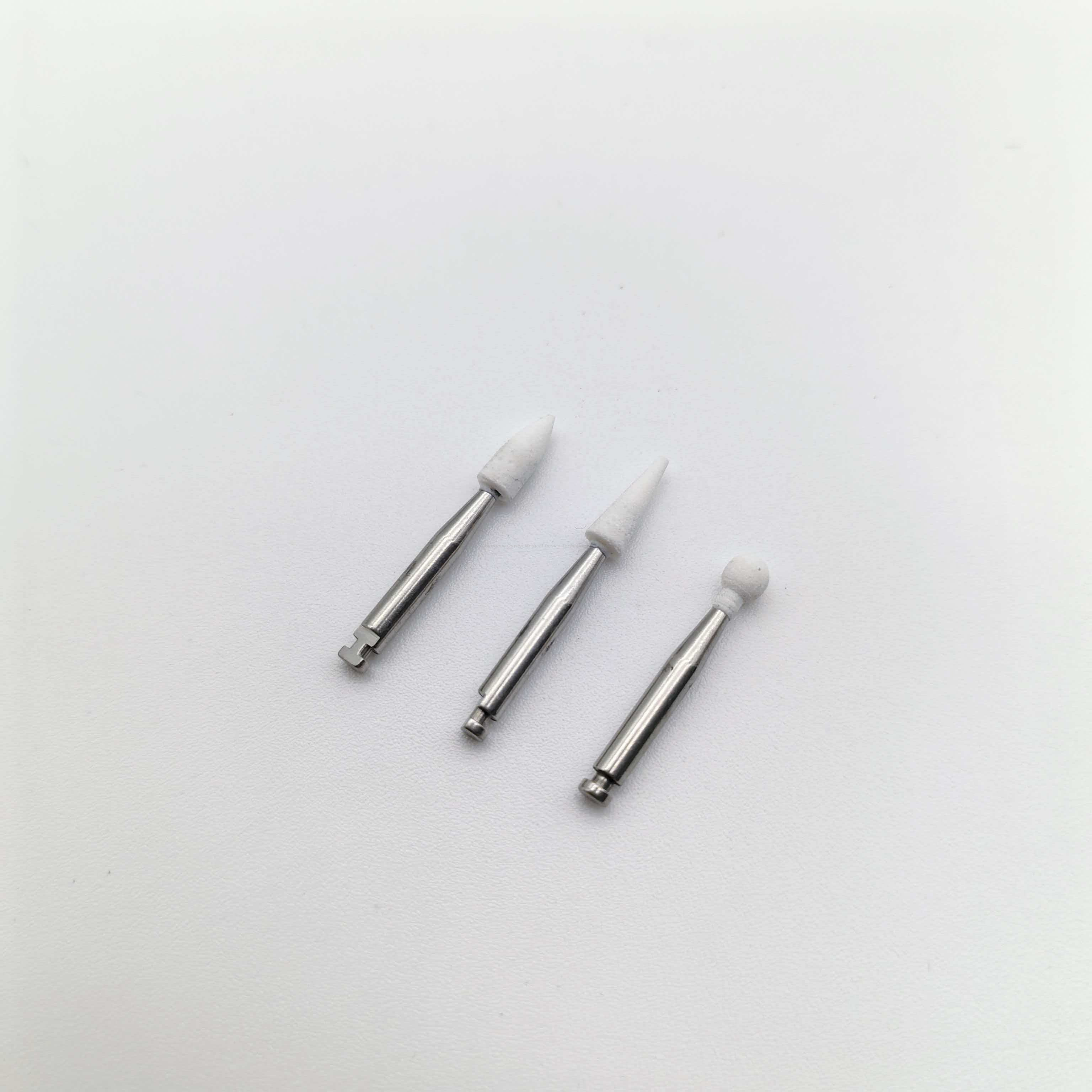 Tête de meulage professionnelle en grès blanc, haute densité, incassable, pour laboratoire dentaire, nouvelle mise à niveau